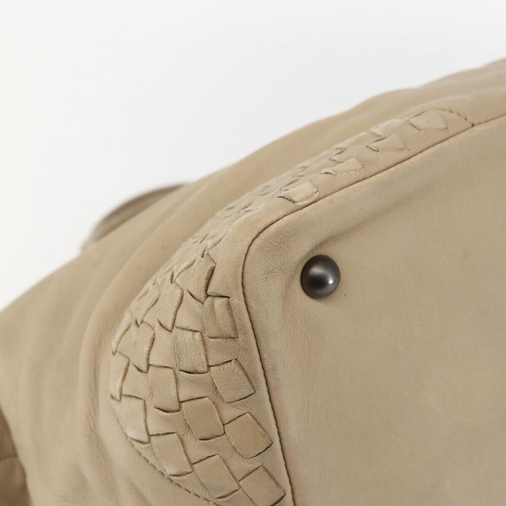 Bottega Veneta Zip Top Leather with Intrecciato Detail Large - Picture 9 of 16